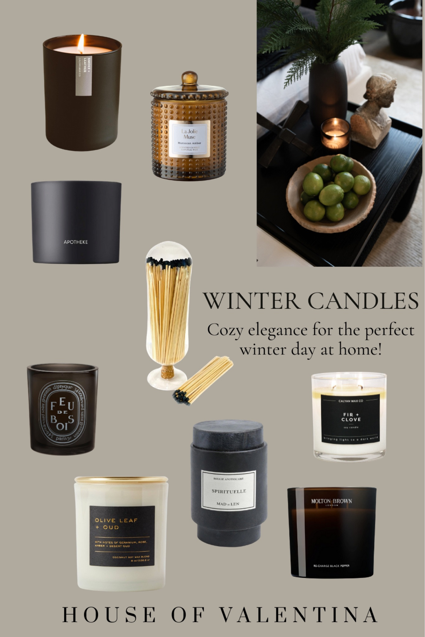 The perfect winter day calls for the perfect winter candle. These woodsy, warm candles are the perfect way to add warmth to a cold winter day.

#LTKhome #LTKSeasonal #LTKstyletip