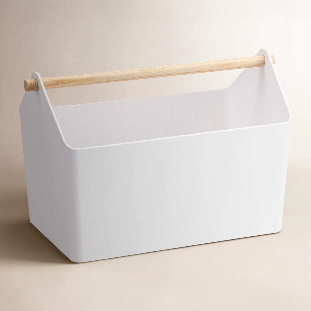 Yamazaki Home Storage Organizer With Wood Handle | Wayfair North America