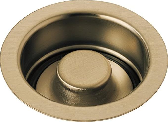 Delta Faucet 72030-CZ Disposal and Flange Stopper, Kitchen, Champagne Bronze | Amazon (US)