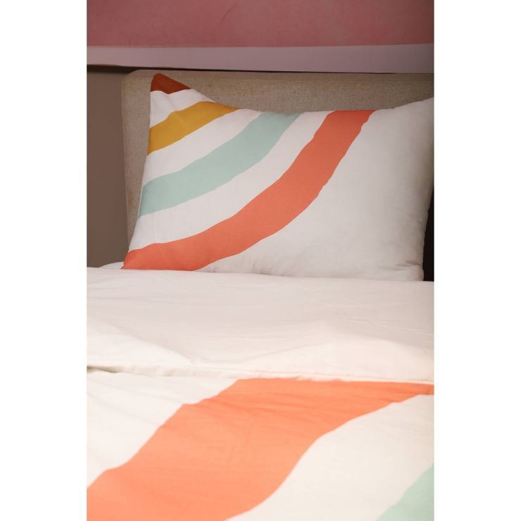 Placed Rainbow Duvet Cover - Pillowfort™ | Target
