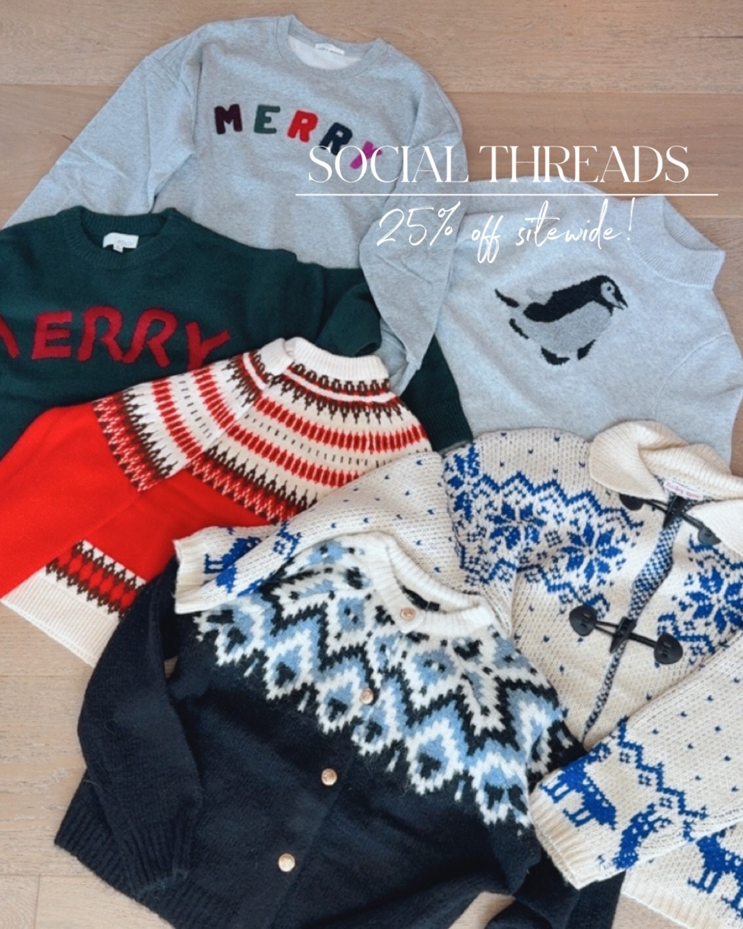 Shop Social Threads’ Black Friday sale now! Save 25% sitewide!! 

#LTKHoliday #LTKGiftGuide #LTKCyberWeek