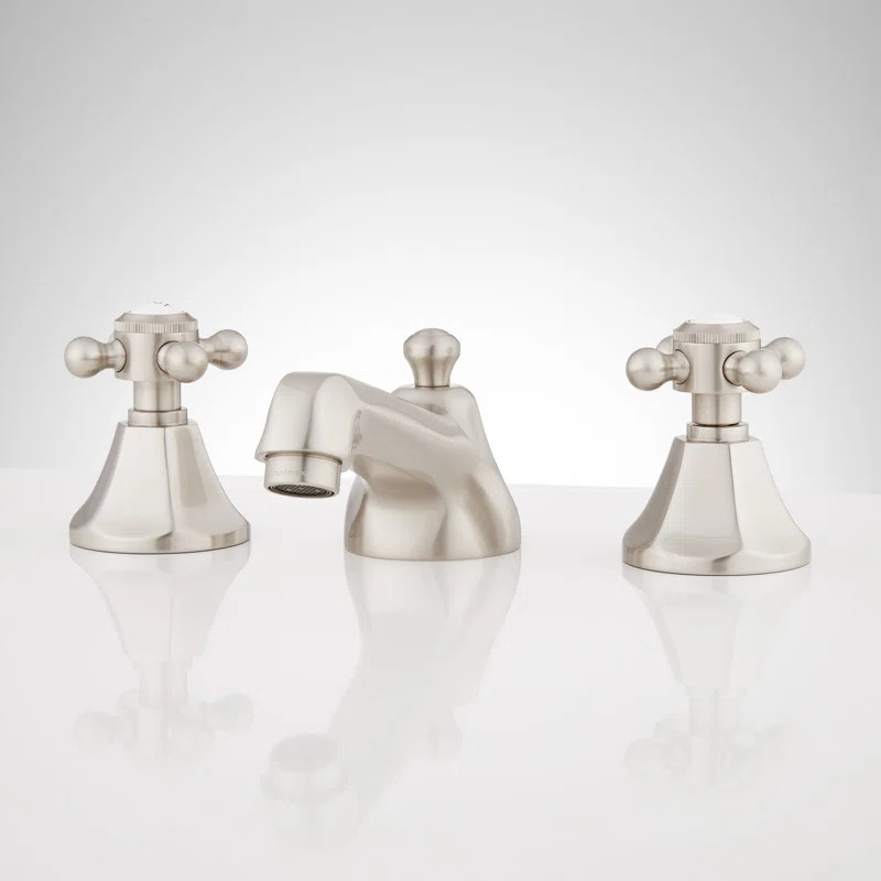 447874 Boca Raton Widespread Faucet 2-handle Bathroom Faucet with Drain Assembly | Wayfair North America