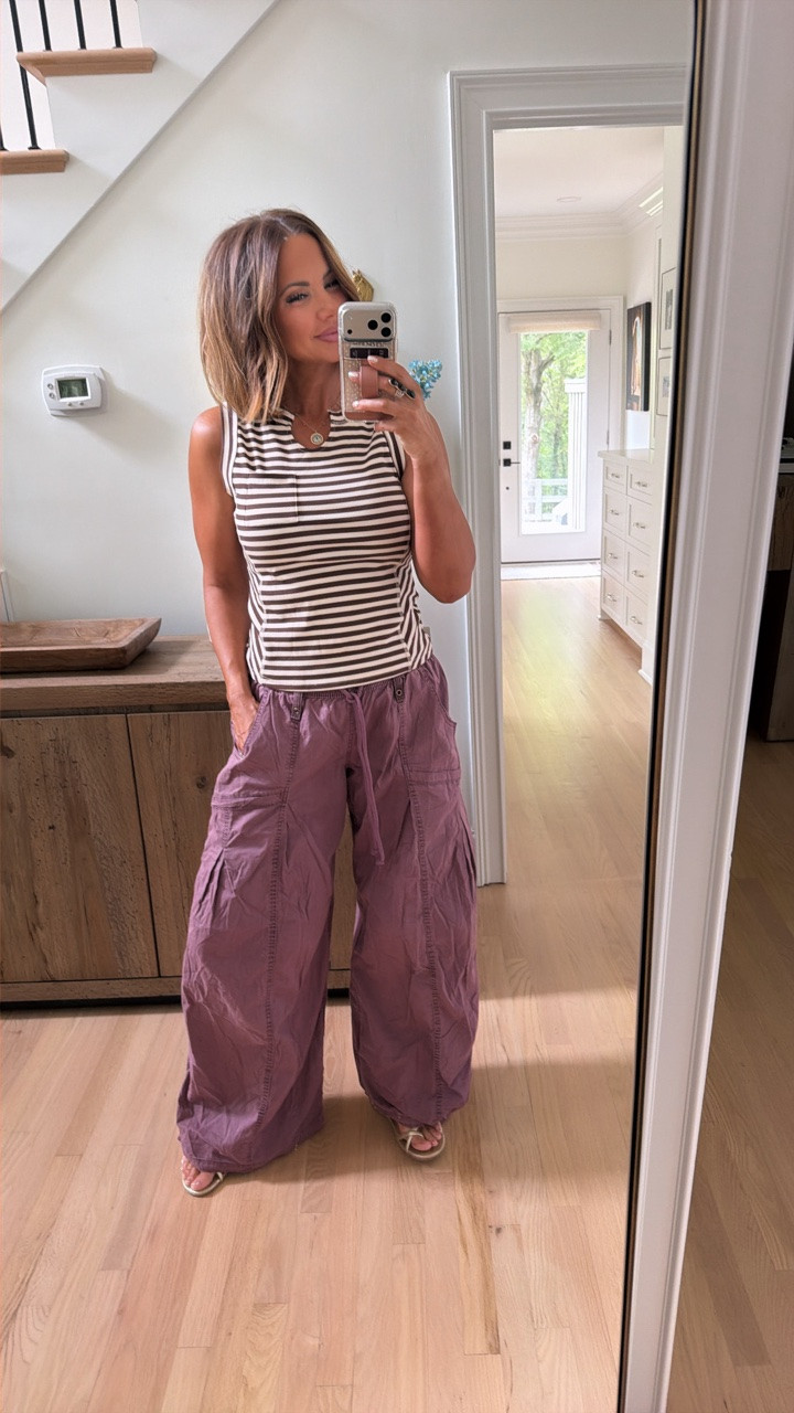 amazon tank and urban outfitters pants ♥️ code betsy works for goldie lew

#LTKootd #LTKSeasonal #LTKSaleAlert