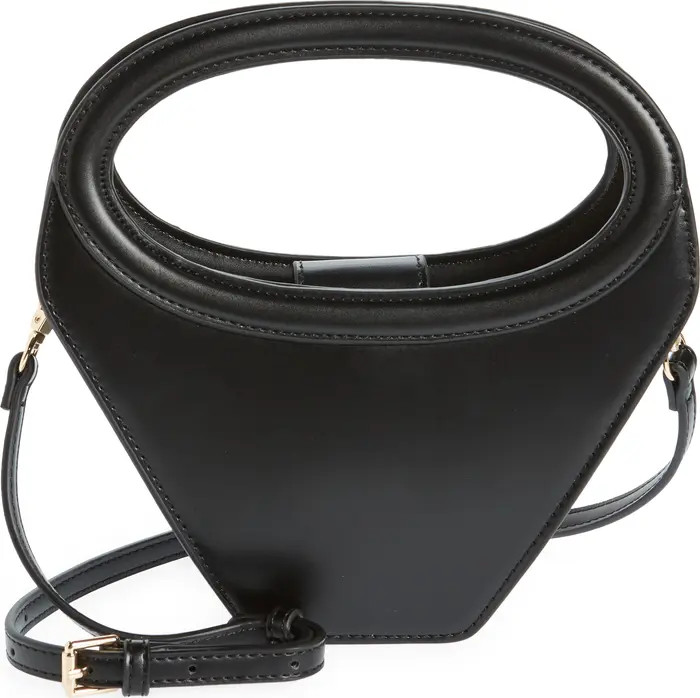 Frankie Triangle Faux Leather Crossbody Bag | Nordstrom