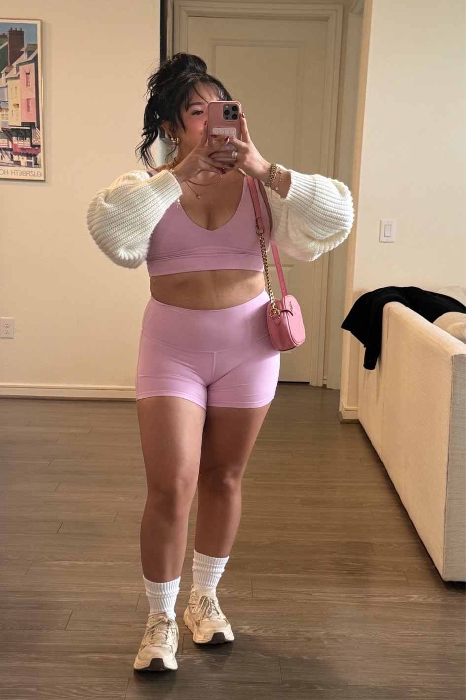 Cutesy set front Lululemon 🩷💗 
Linked everything down below ✨🩷

#LTKGiftGuide #LTKFitness #LTKFindsUnder100