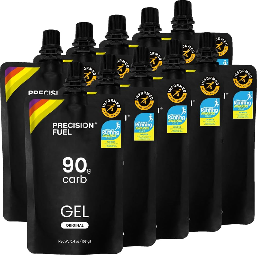 Precision Fuel PF90 Energy Gels - Mild Flavour Running Gels for Endurance Athletes, 90g Carbohydr... | Amazon (US)