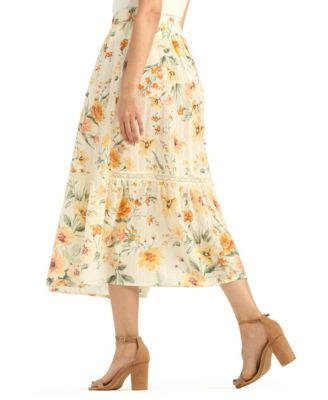 BCX Women's A-Line Midi Skirt - Macy's | Macy's