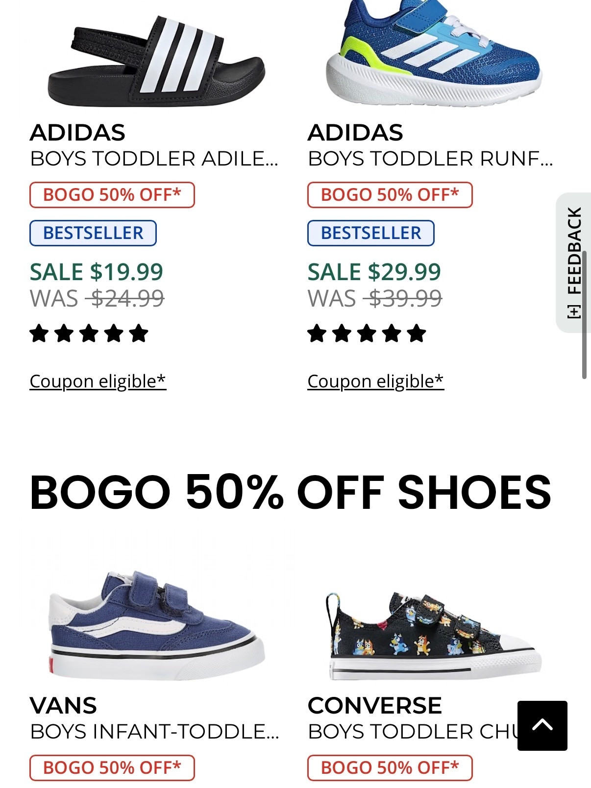 BOGO 50% off shoes! Stocking up for Tripp immediately 😍

#LTKmomlife #LTKKids #LTKSaleAlert