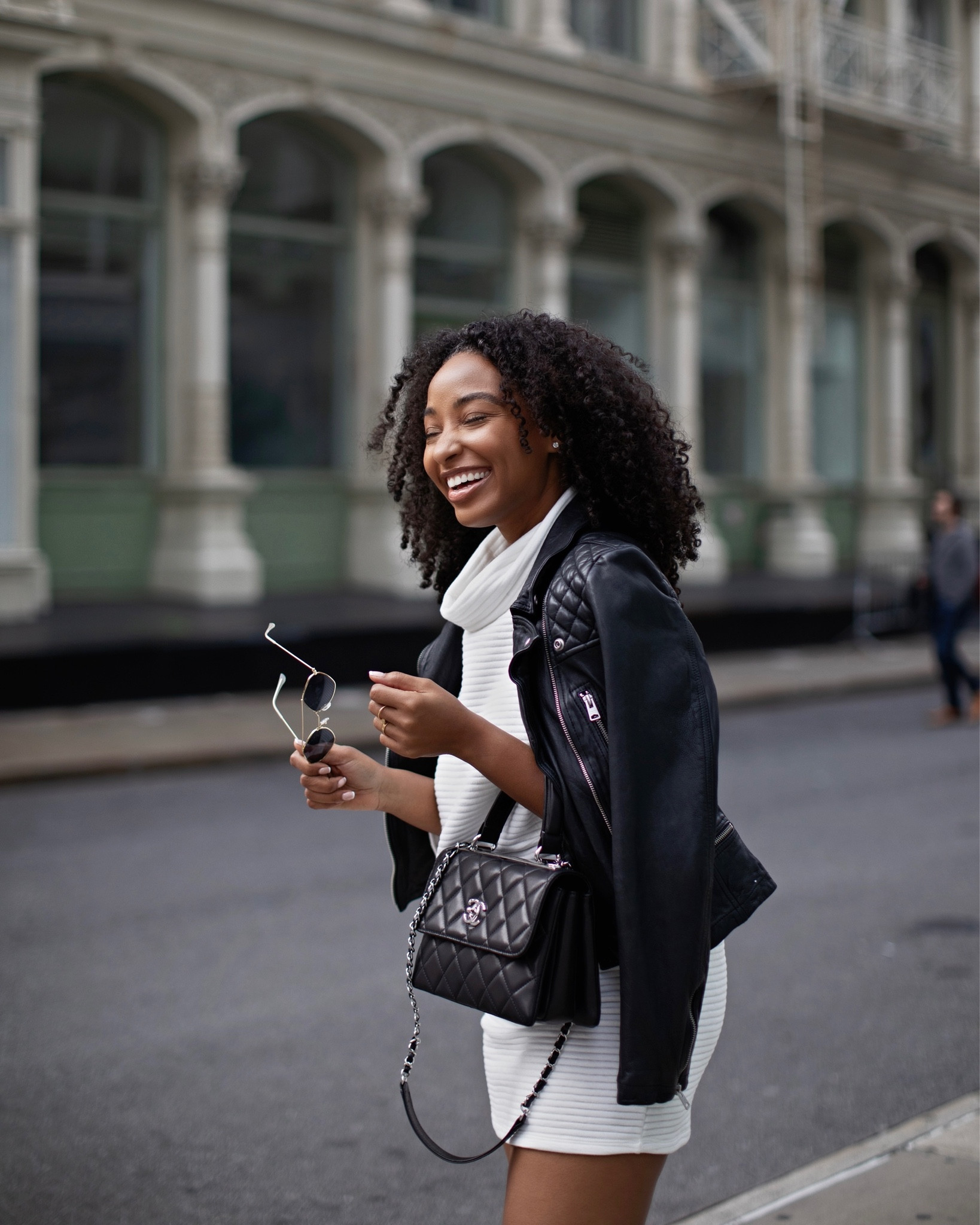 This jacket is perfect for fall. With a quilted design and multiple pockets, it's both chic and cozy. Plus, the leather makes it extra warm and weather-resistant. Find your perfect fall style at All Saints!

#LTKsalealert #LTKstyletip
