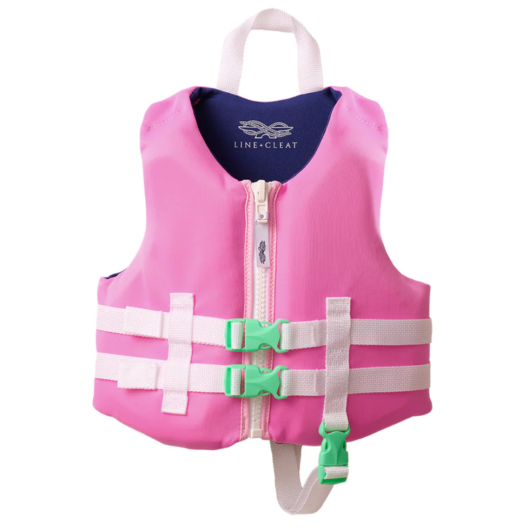 Pink USCG Child Life Jacket | Line + Cleat