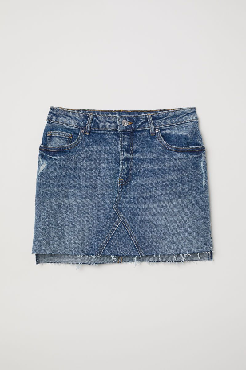 H&M Short Denim Skirt $14.99 | H&M (US + CA)
