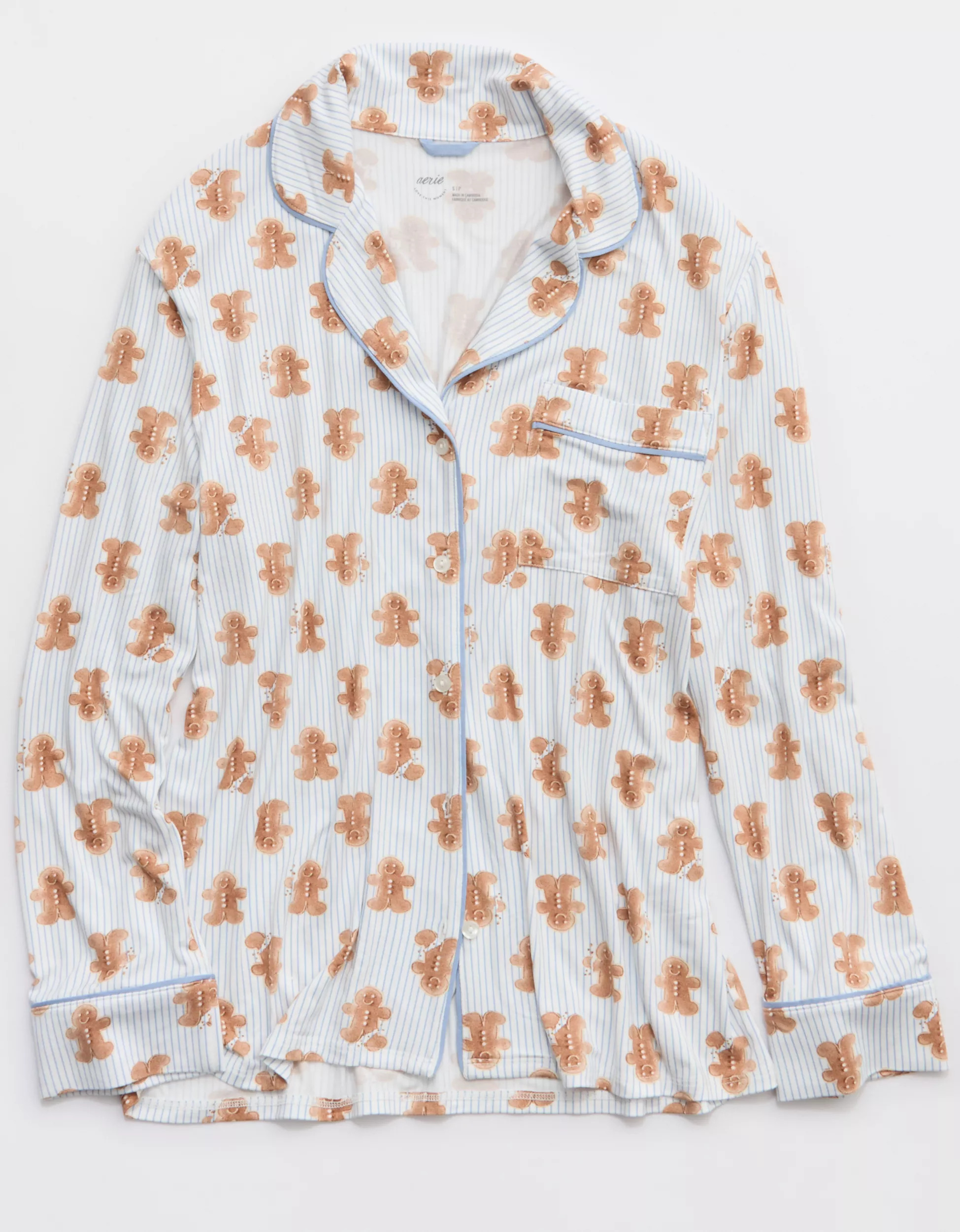 Aerie Real Soft® Pajama Shirt | American Eagle Outfitters (US & CA)