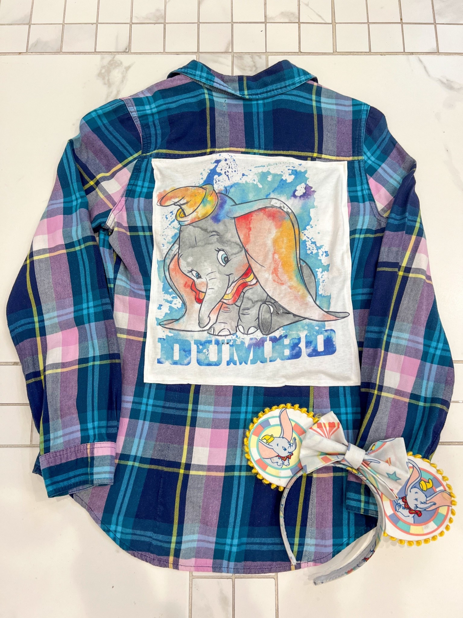 Watercolor Dumbo Plaid Flannel, Disney Flannel, Disney Jacket, Dumbo, Custom Disney Flannel

#LTKFindsUnder50 #LTKTravel #LTKFindsUnder100