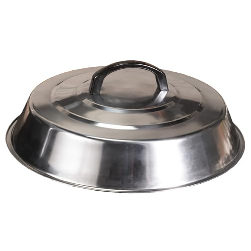 Blackstone® 12" Round Griddle Basting Cover, Stainless Steel | Amazon (US)
