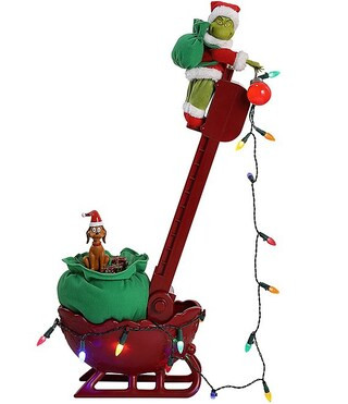 Mr. Christmas Animated and Musical Grinch Utility Sleigh | Dillard's | Dillard's