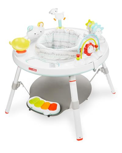 Skip Hop Baby Activity Center: Interactive Play Center with 3-Stage Grow-with-Me Functionality, 4mo+, Silver Lining Cloud | Amazon (US)