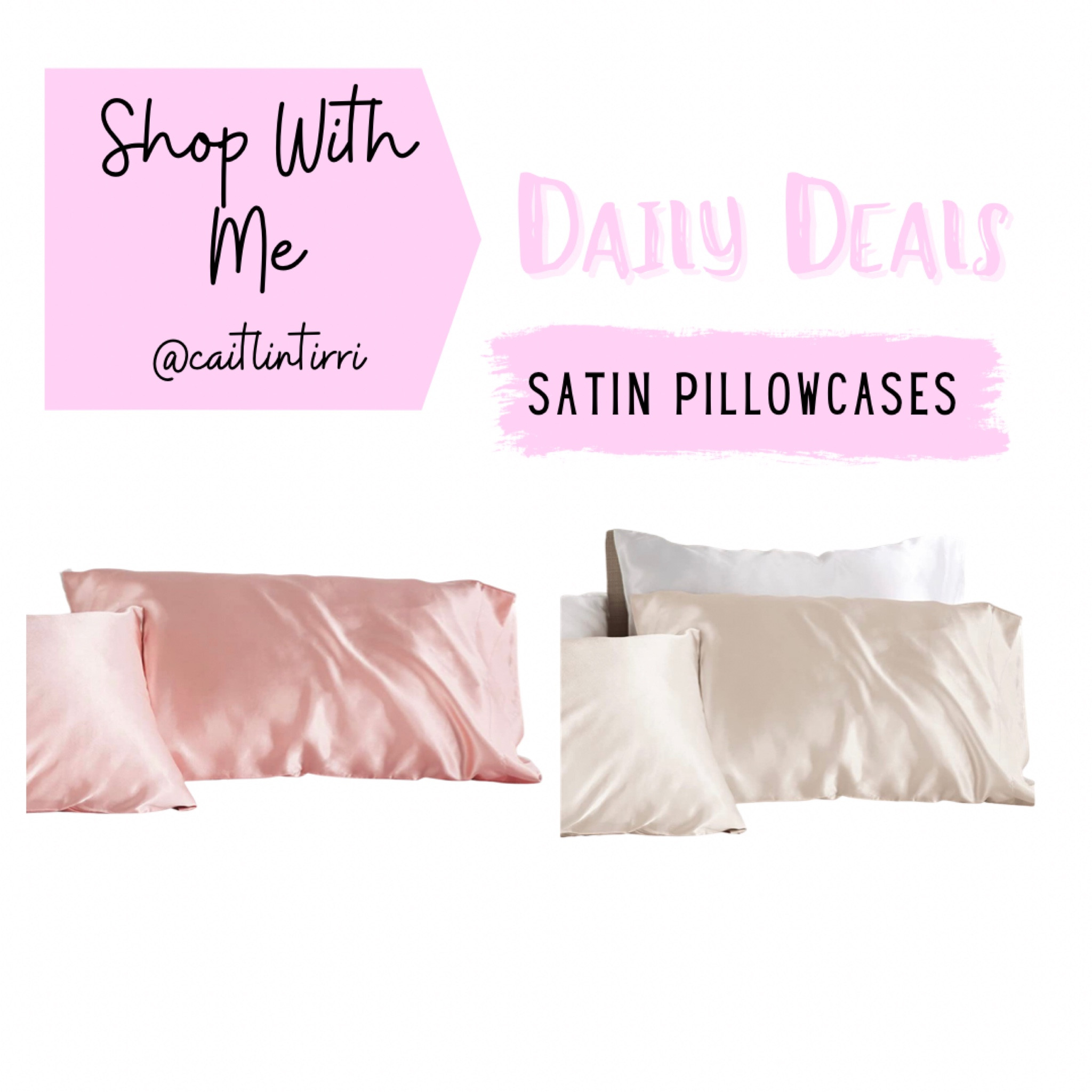 Daily Deal! (Satin Pillowcases)
*All sizes!

Daily deals | Amazon deals | satin pillowcases | affordable satin pillowcase | bedding | skincare | lightening deals | affordable | wedding | sale | Amazon sale | affordable bedding | bridesmaids | home inspo | bedding inspo | dorm room | travel accessories | 

#LTKbeauty #LTKU #LTKfamily #LTKfamily #LTKunder50 #LTKunder100
#LTKtravel #LTKwedding 

@amazon 

#LTKhome #LTKsalealert #LTKunder50