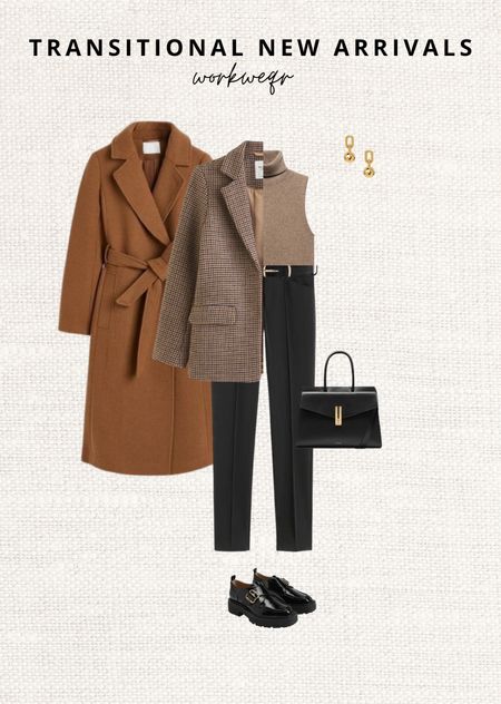 Classic autumn combo with belted camel coat, check wool blazer and sleeveless turtleneck. Read the size guide/size reviews to pick the right size.

Leave a 🖤 to favorite this post and come back later to shop

Work outfit, office outfit, workwear 


#LTKstyletip #LTKSeasonal #LTKworkwear