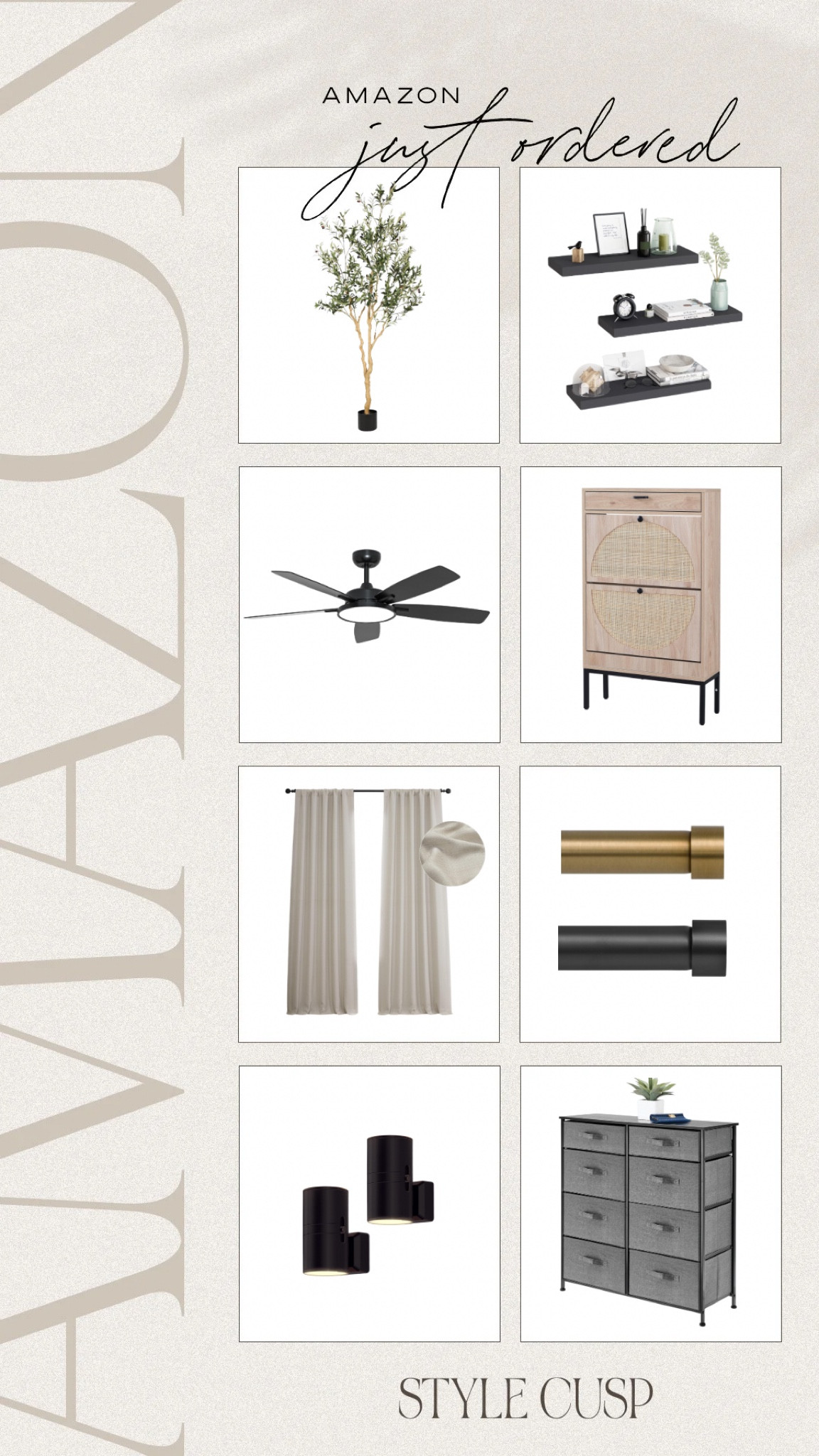 My Amazon Just Ordered Home / Home Decor ✨

Amazon find, Amazon home, curtain find, olive tree, neutral home, cozy home decor 

#LTKSaleAlert #LTKStyleTip #LTKHome