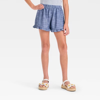 Girls' Ruffle Shorts - art class™ | Target