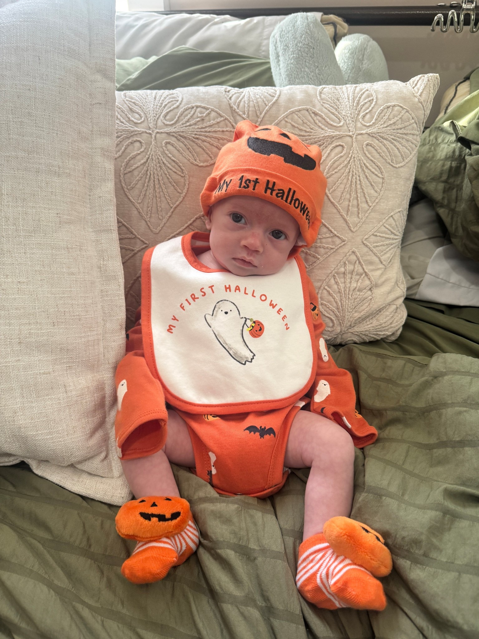 My first Halloween onesie and bib 

#LTKHalloween #LTKSeasonal #LTKBaby