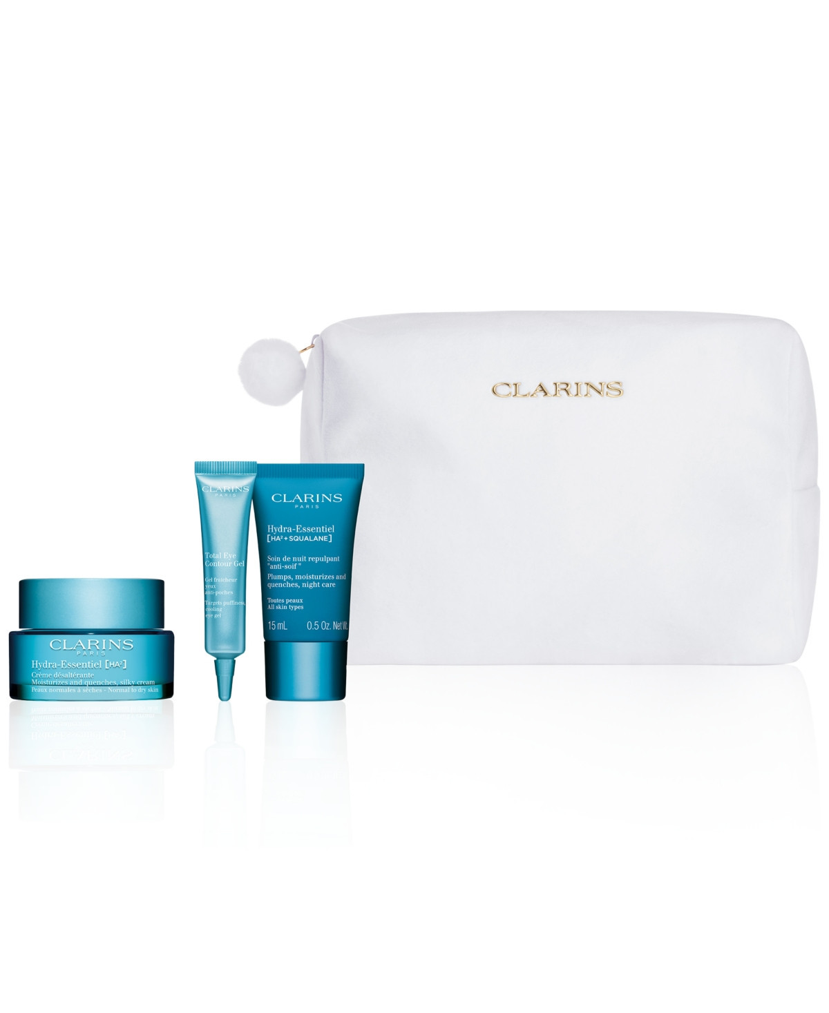 Clarins 4-Pc. Hydra-Essentiel Skin Care Starter Set | Macy's