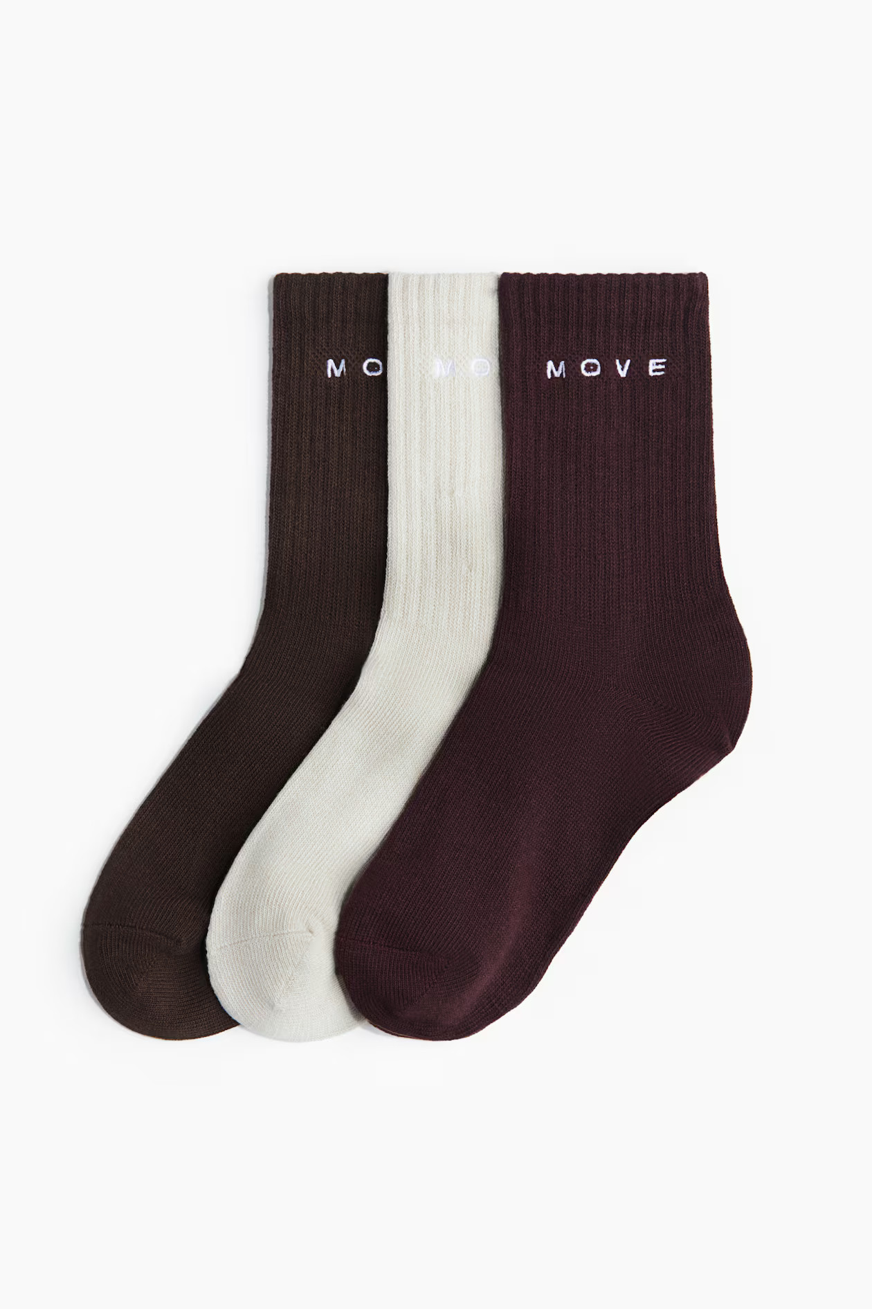 3-Pack Sports Socks | H&M (US + CA)