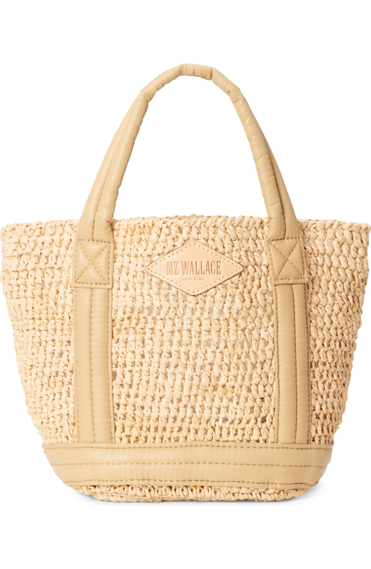 MZ Wallace Mini Raffia Tote | Nordstrom | Nordstrom