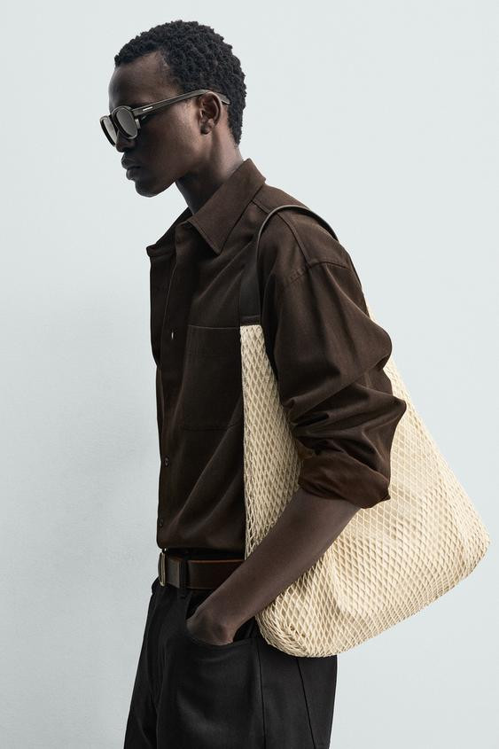 WOVEN SHOPPER BAG | Zara US