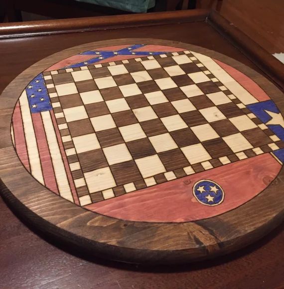 Custom Burned Chess Set W/ Burned Pieces Simple | Etsy | Etsy (US)