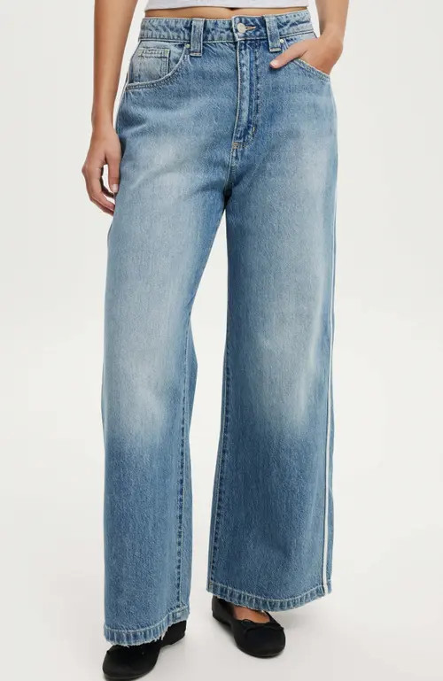 Cotton On Super Baggy Jean in Canyon Blue at Nordstrom, Size 20 | Nordstrom