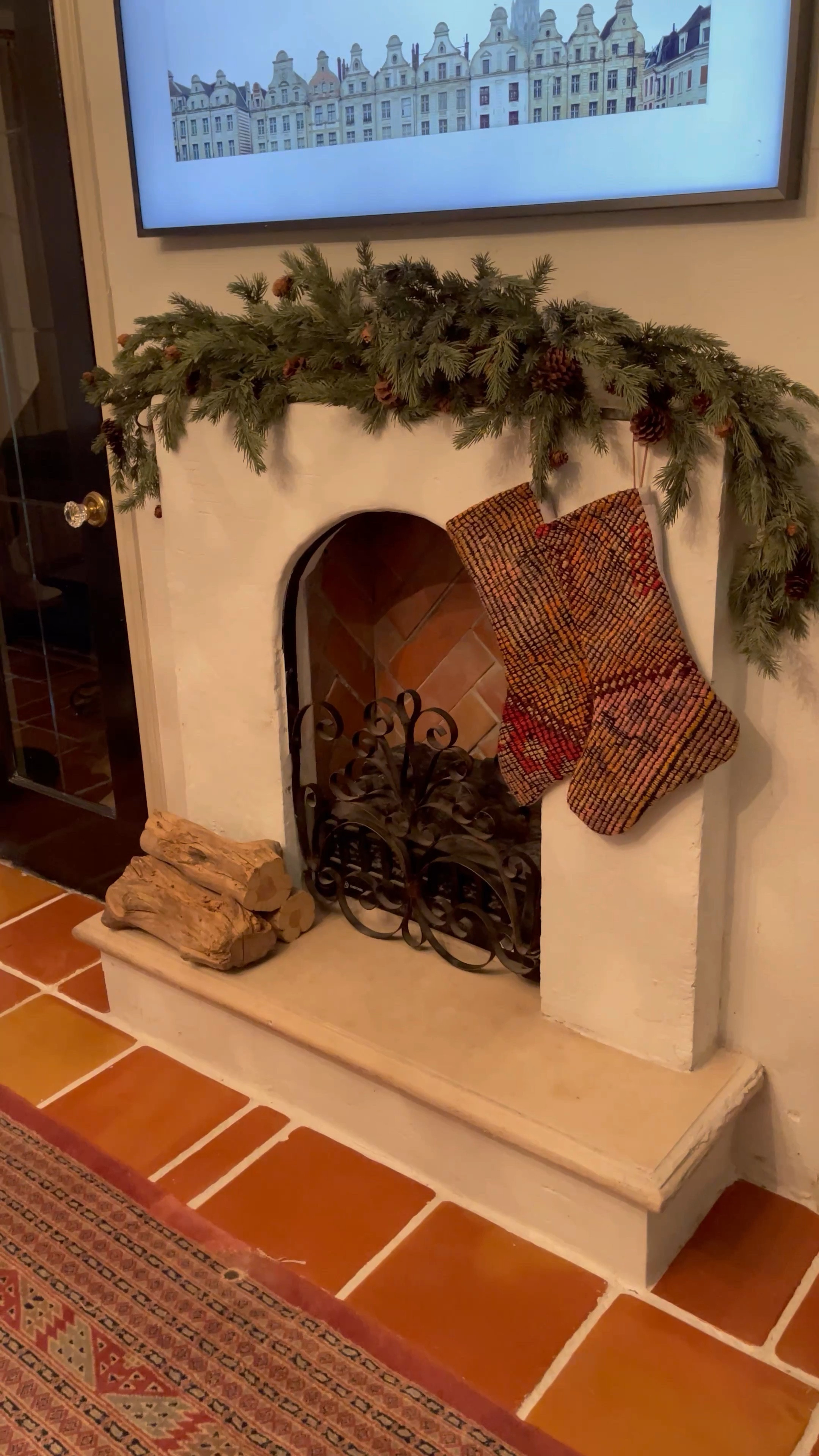 Our faux burning log ventless fireplace heater! We will be using the candle one linked for our media room fireplace we are building now! Follow along to see it! The log one is on sale rn! 

#LTKhome #LTKsalealert