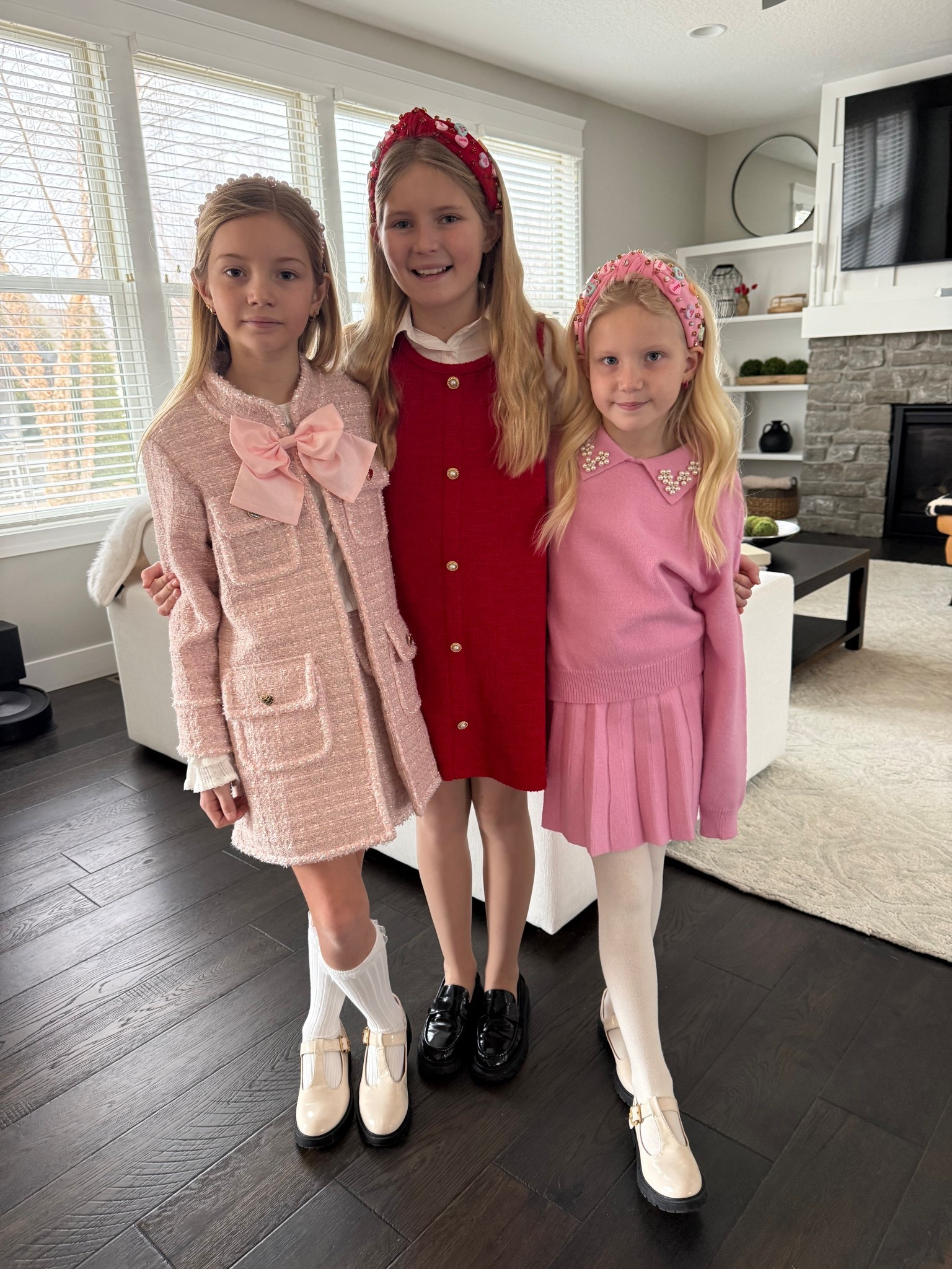 Valentines outfits 
Girls clothing
Winter sets
Winter dresses