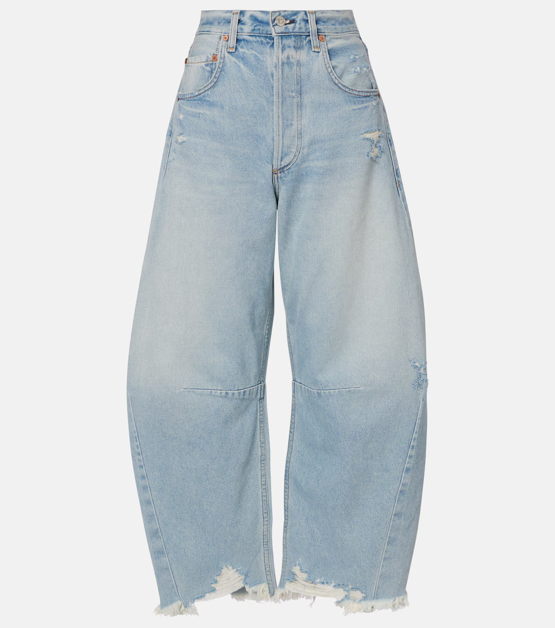 Horseshoe wide-leg jeans | Mytheresa (US/CA)