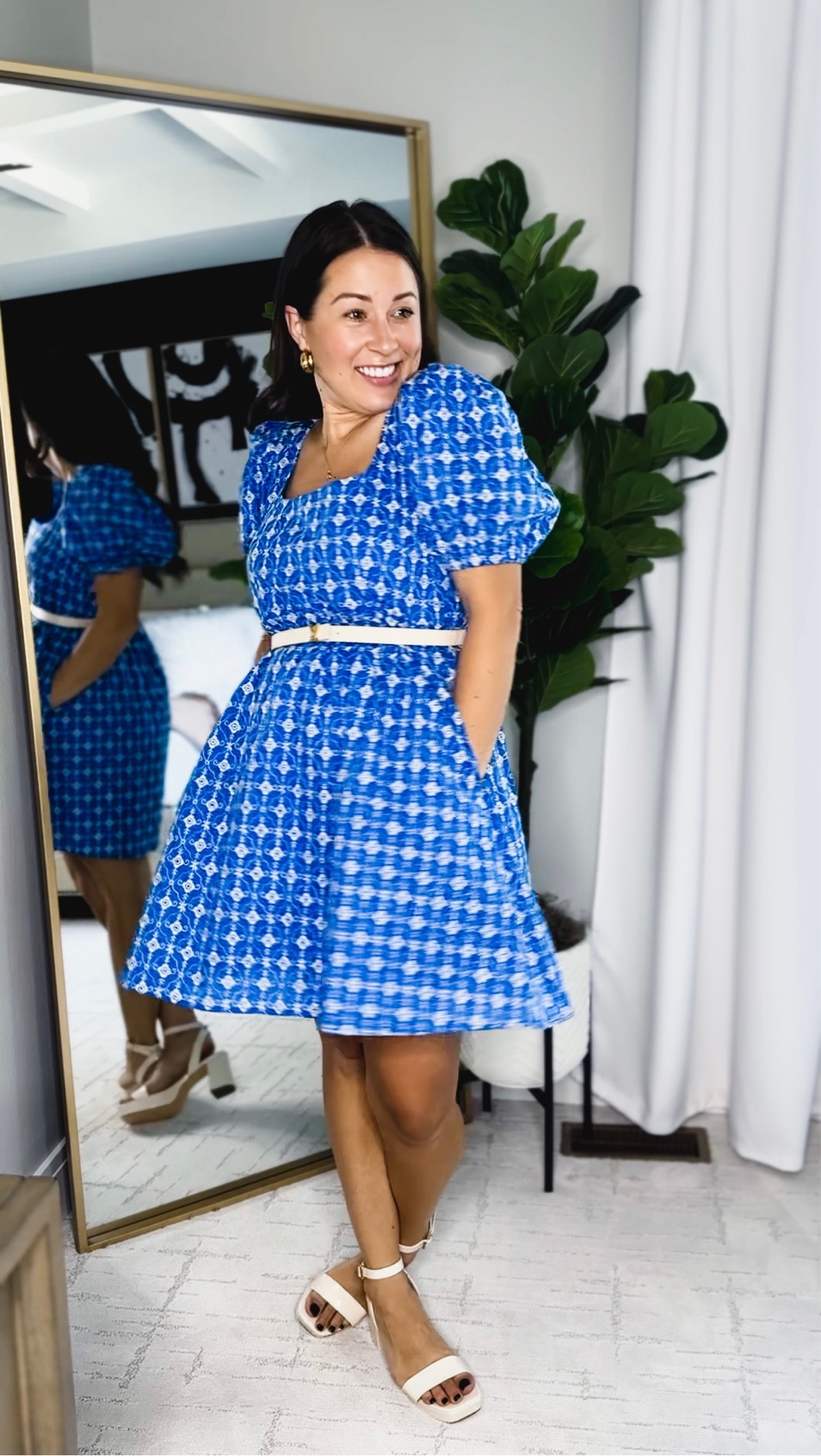 Size down one in this PERFECT baby doll piece 💙💙💙

Great for any occasion 🫶🏼

#LTKunder100 #LTKwedding #LTKSeasonal