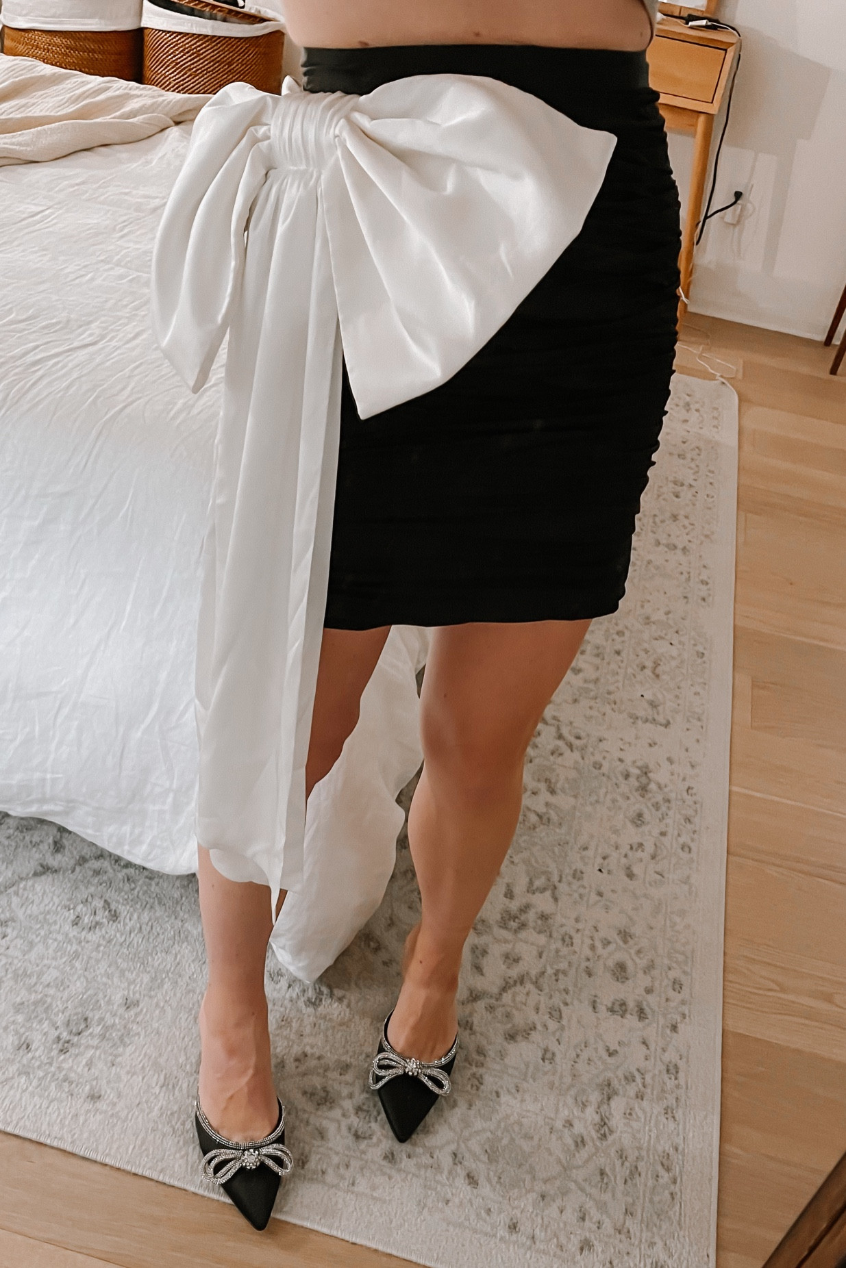 This bow skirt is on MAJOR sale — $99.95 + 40% off! Discount applied in cart. Runs TTS, but if you’re in between sizes, size up. 

#LTKsalealert #LTKfindsunder100 #LTKHoliday