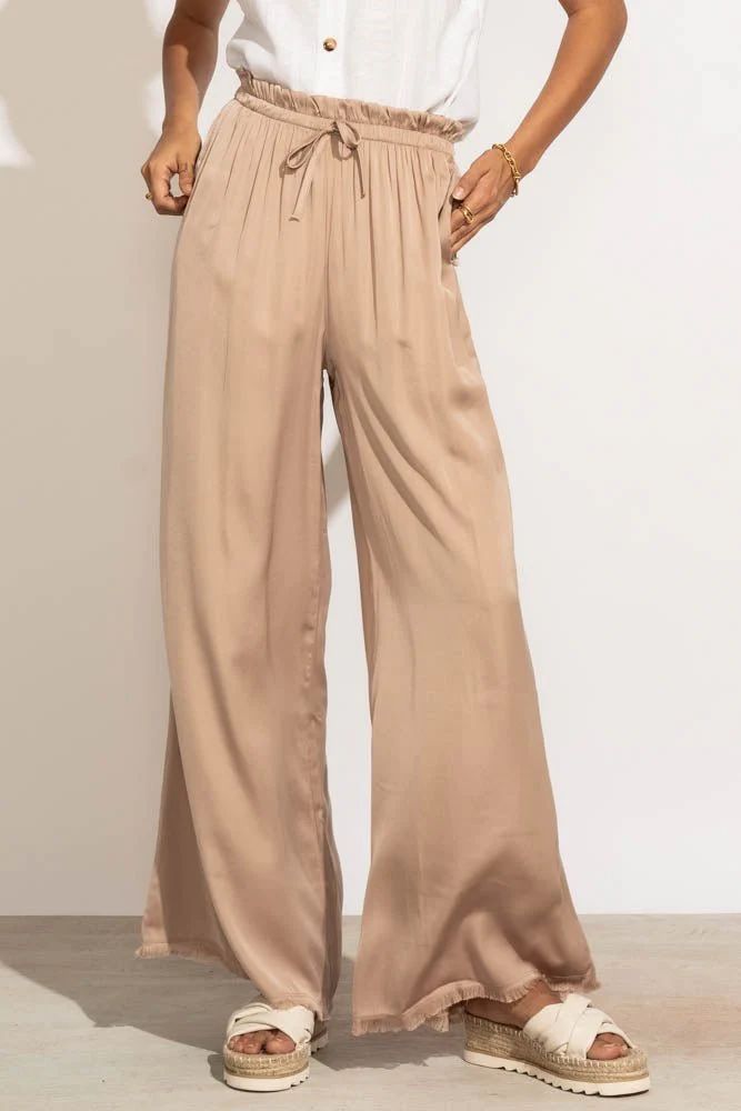 Susannah Pants in Tan - böhme | Bohme