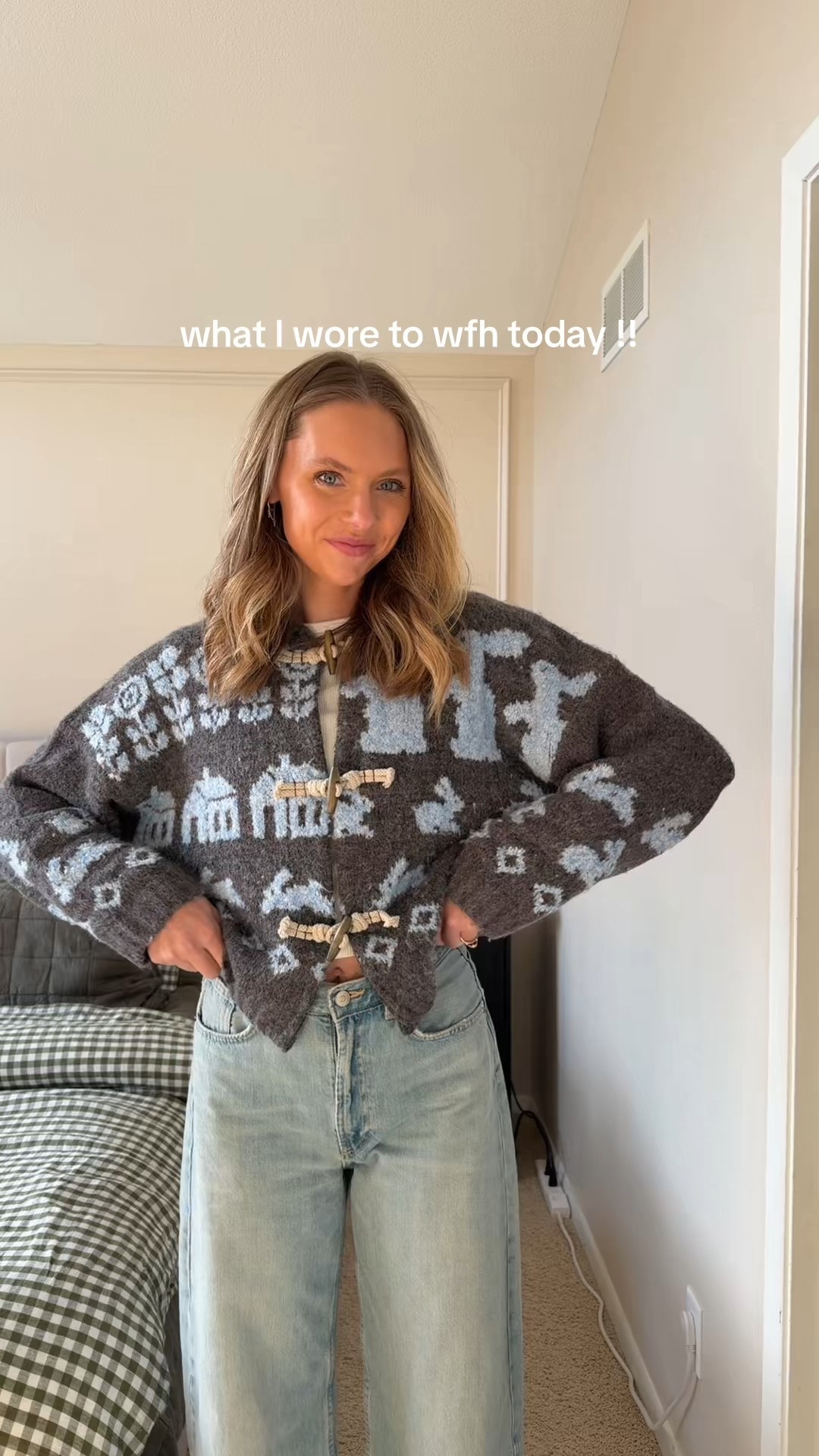 what I wore to wfh today !! This cardigan is a cozy dream! 

#LTKootd #LTKTall #LTKmomlife