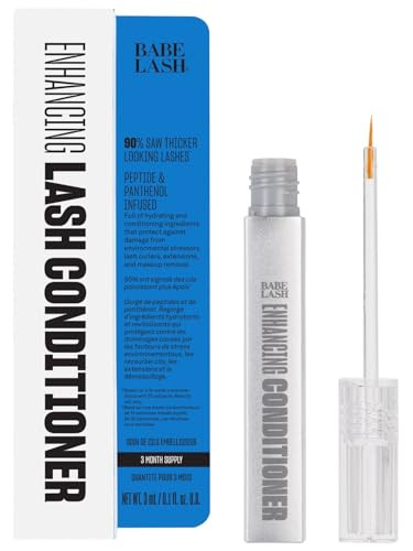 Babe Original Enhancing Lash Conditioner - Conditioning Lash Serum for Eyelashes, with Peptides and Biotin, 3mL | Amazon (US)
