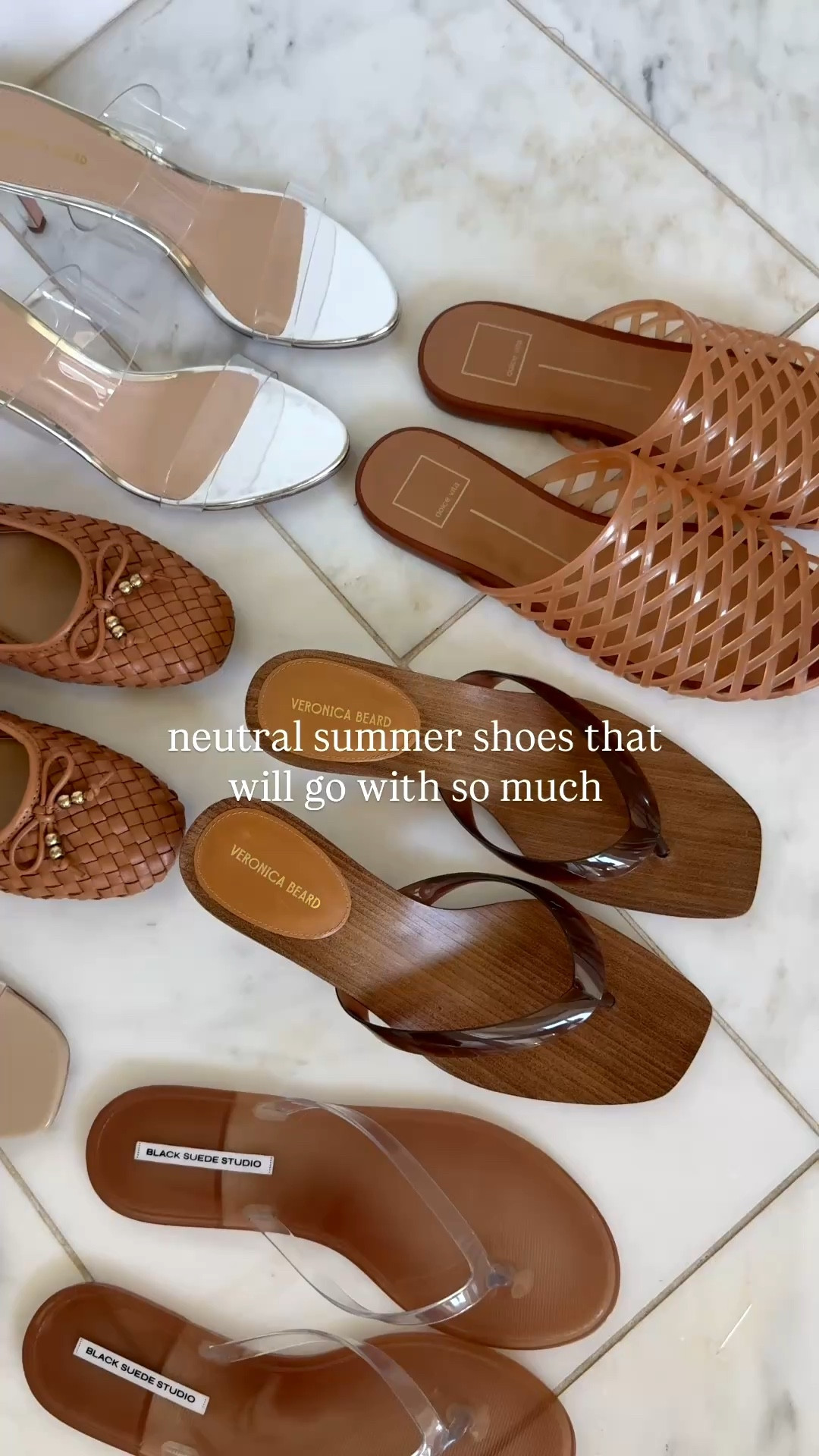 Neutral spring summer shoes 