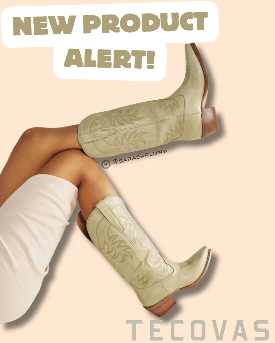i NEED to get my hands on the new Annie colorway from Tecovas! this sage green is an absolute dream and will be the cutest addition to your spring western-inspired outfits! They come in standard and wide-calf sizing, so everyone can enjoy the color of the season!  

 #LTKootd