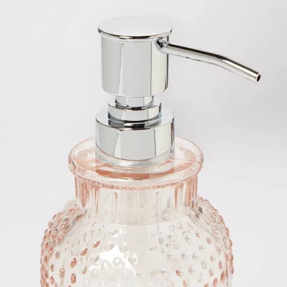 Glass Soap/Lotion Dispenser Blush - Opalhouse™ | Target
