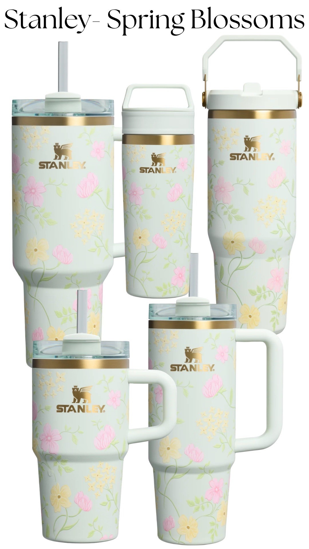The new Stanley spring blossoms is here!! 

#LTKmomlife #LTKActive #LTKSeasonal
