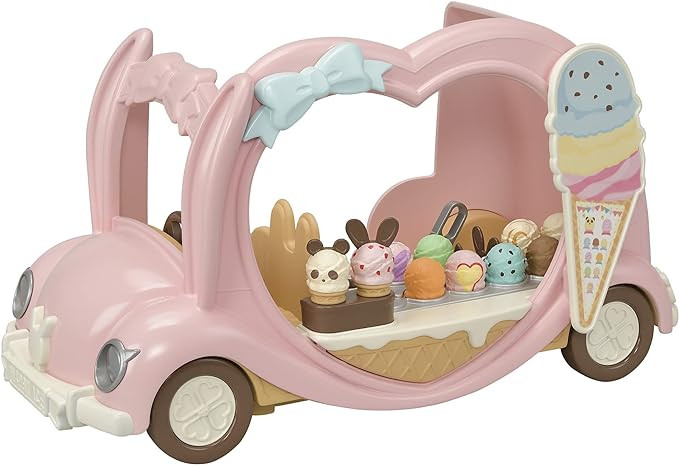 Calico Critters Ice Cream Van, Toy Vehicle for Dolls | Amazon (US)