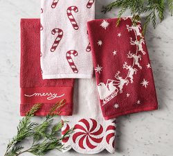 Peppermint Swirl Bath Towel | Pottery Barn (US)