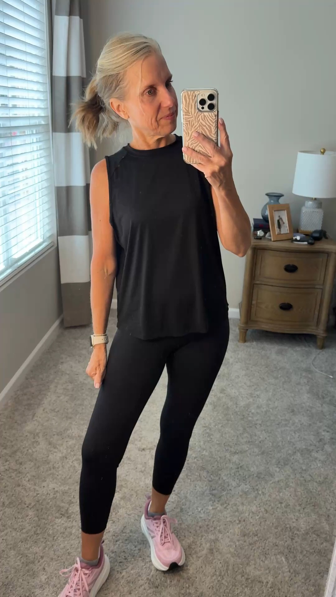 Use code LISAXSPANX on your first full price Spanx purchase 
Wearing smalls in both

#LTKOver40 #LTKActive #LTKfitnessgoals