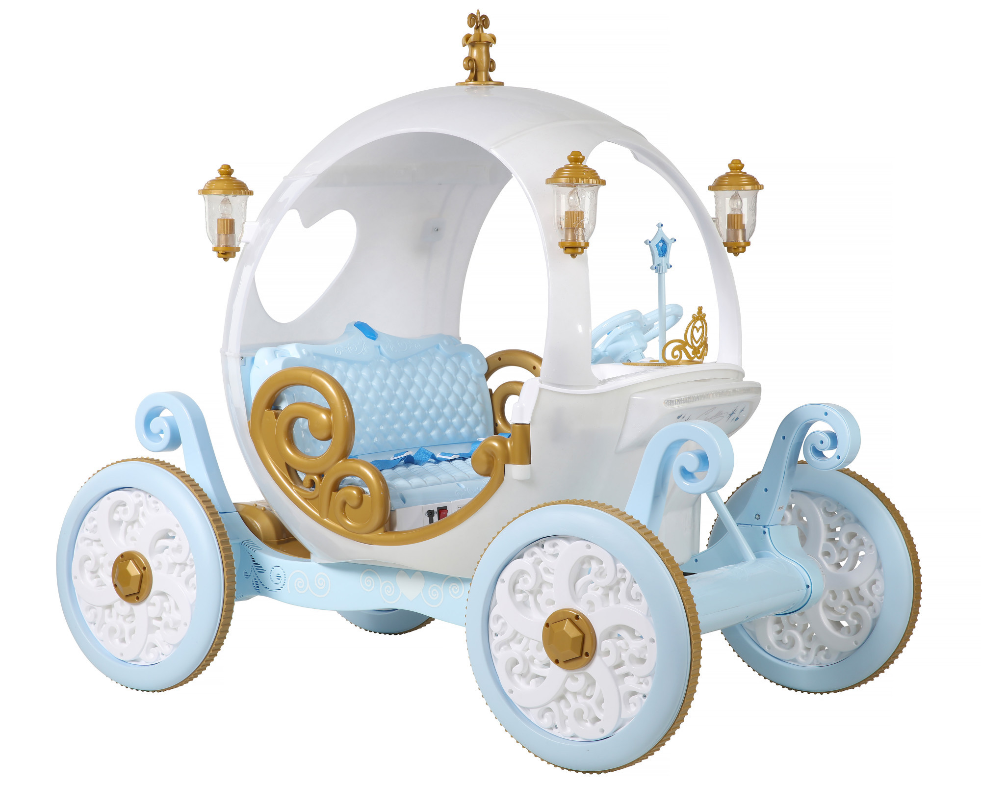 Disney Princess Cinderella 24V Carriage - Walmart.com | Walmart (US)