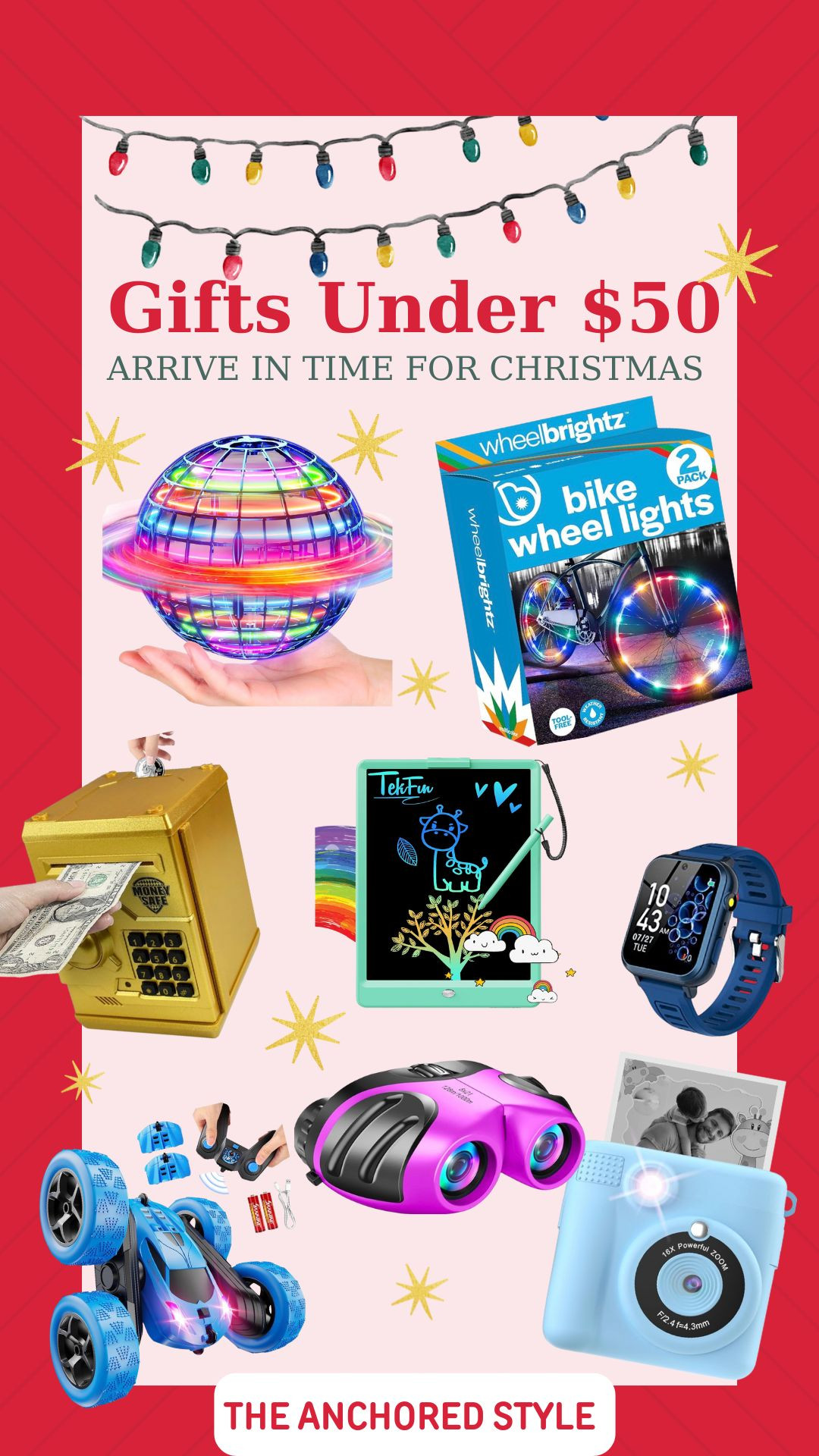 🎁 Gift Guide: Kids’ Favorites Under $50

These are gifts kids actually get excited about — fun, creative, and parent-approved. All under $50, all linked here, and still arriving in time for Christmas 🎄✨ 

 #LTKGiftGuide #LTKHoliday #LTKKids