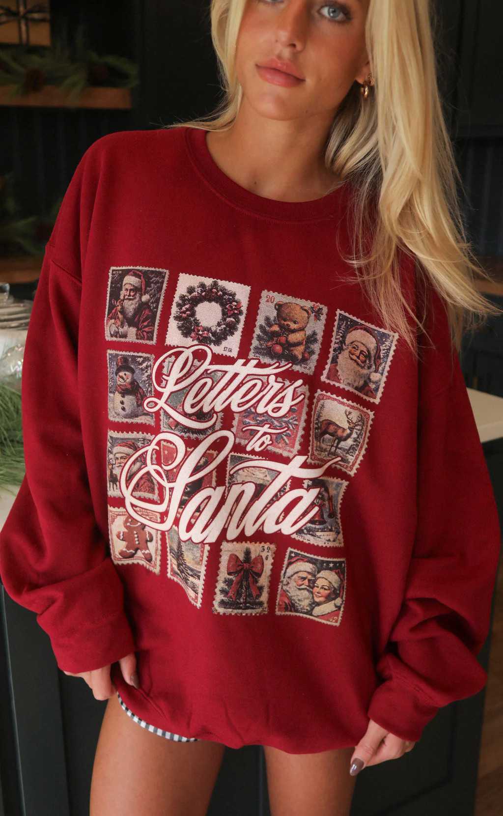 charlie southern: letters to santa sweatshirt | RIFFRAFF