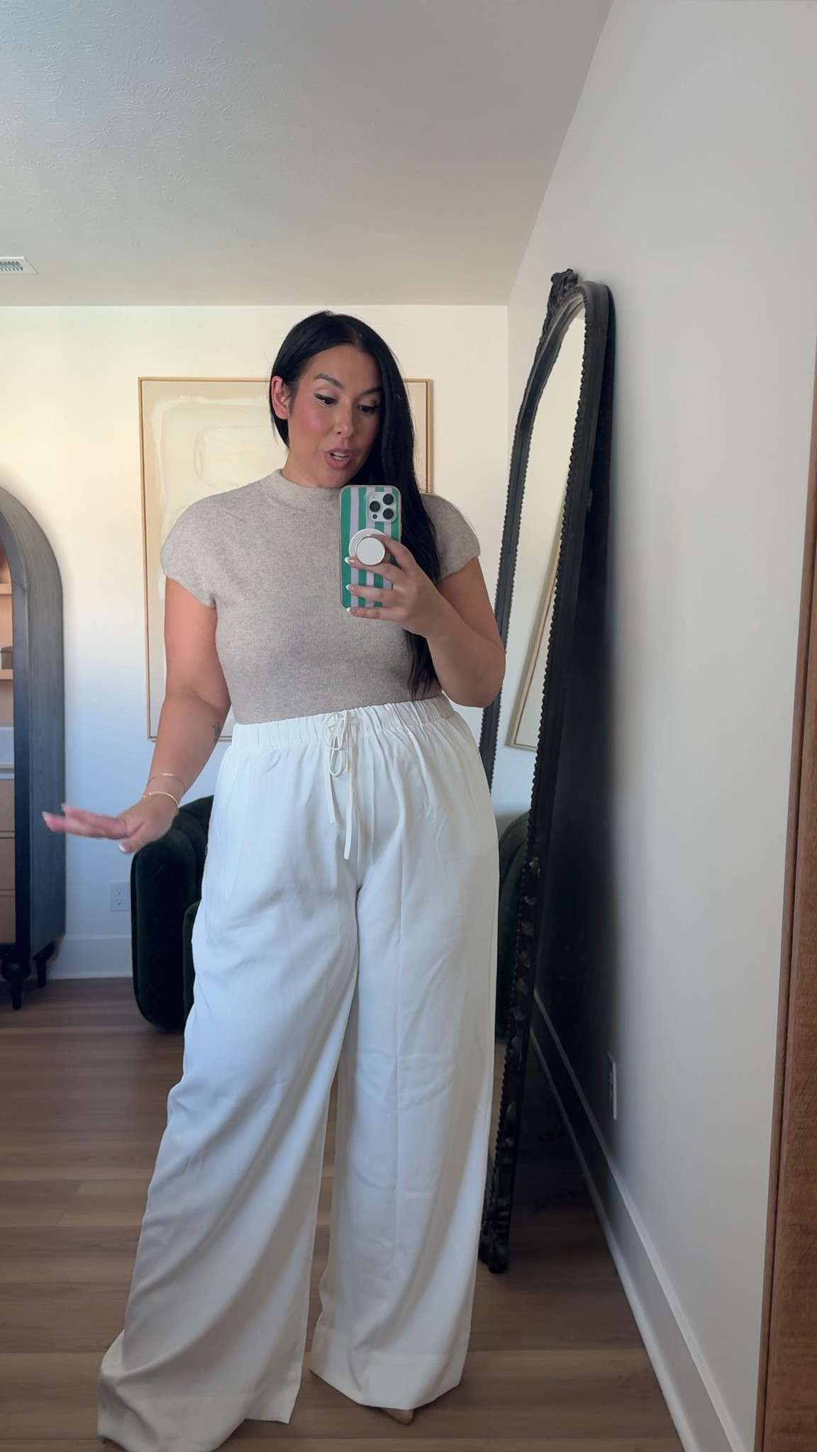 These pants are from Showpo, fuller fit, high rise and more lightweight! This is a great under $100 option to the lodge pant!

midsize fashion, midsize favorites, lodge pant

#LTKMidsize